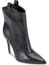 KARL LAGERFELD CLEA WOMENS LEATHER EMBELLISHED ANKLE BOOTS