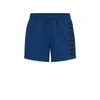 Hugo Swim Shorts With Logo Print In Blue