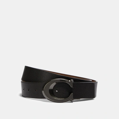 Coach Outlet Signature Buckle Cut To Size Reversible Belt, 38 Mm In Multi