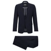 HUGO BOSS SLIM-FIT SUIT IN CHECKED PERFORMANCE-STRETCH FABRIC