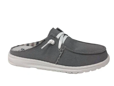 Very G Layla Mule Sneakers In Grey