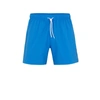 HUGO BOSS RECYCLED-MATERIAL SWIM SHORTS WITH SIGNATURE STRIPE AND LOGO