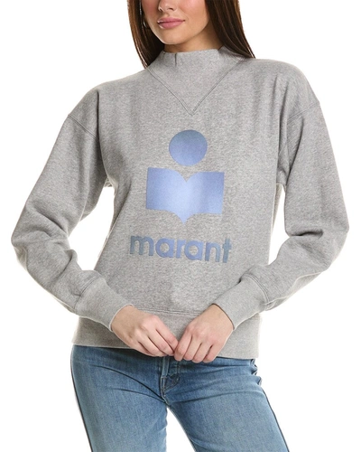 Isabel Marant Etoile Moby Sweatshirt In Grey