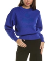 Isabel Marant Étoile Isabel Marant Etoile Ailys Wool-blend Sweater In Blue
