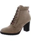 Style & Co Lucillee Womens Zipper Faux Leather Booties In Multi