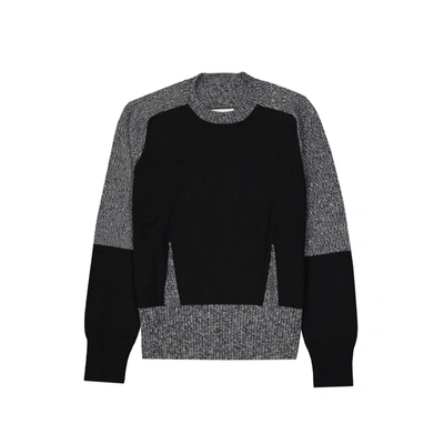 ALEXANDER MCQUEEN ALEXANDER MCQUEEN WOOL AND C MERE SWEATER