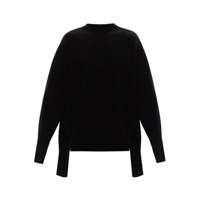 Balenciaga Double Sleeves Sweater In Black