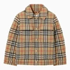 BURBERRY BURBERRY BEIGE QUILTED JACKET VINTAGE CHECK