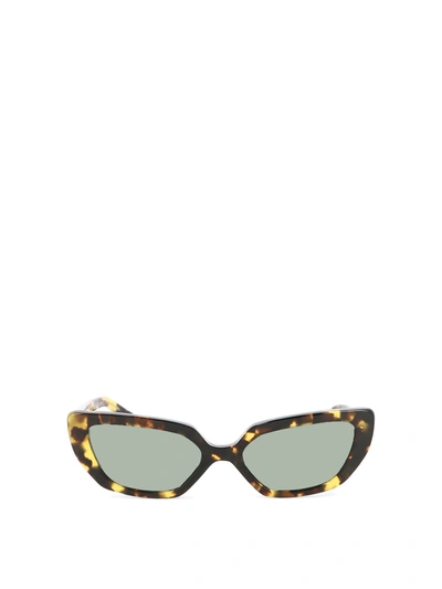 Undercover "cat Eye" Sunglasses In Brown