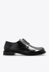 LOEWE CAMPO LEATHER DERBY SHOES