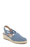 LIFESTRIDE LIFESTRIDE KATRINA SLINGBACK ESPADRILLE WEDGE PUMP