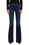 7 For All Mankind Ali Mid-rise Flare Jeans In Siltridtr