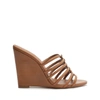 Schutz Octavia Wedge Slide Sandal In New Wood