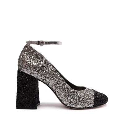 Schutz Dorothy Shine High Pump In Silver