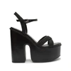 Schutz Karima Cutout Platform Sandal In Black