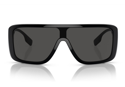 Burberry Eyewear Rectangular Frame Sunglasses In Black