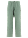 Brain Dead Double-knee Straight Pants In Green