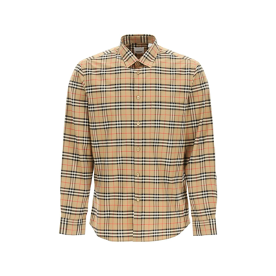 Burberry Shirt In Beige