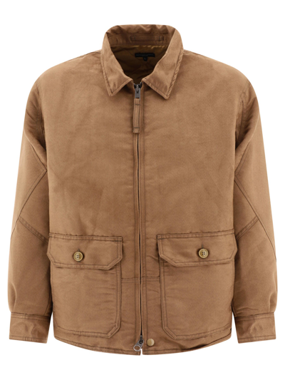 Engineered Garments G8 Jacket In Brown