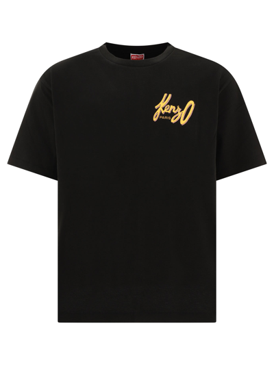 Kenzo Cotton T-shirt In Black