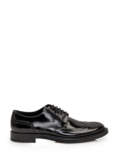 Tod's Derby Lace-up In Black