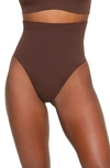 Skims Core Control Thong In Espresso