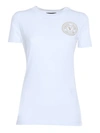 Versace Jeans Couture Logo Tee In White