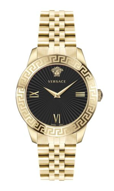 Pre-owned Versace Women's Vevc01121 Greca Signature 38mm Quartz Watch