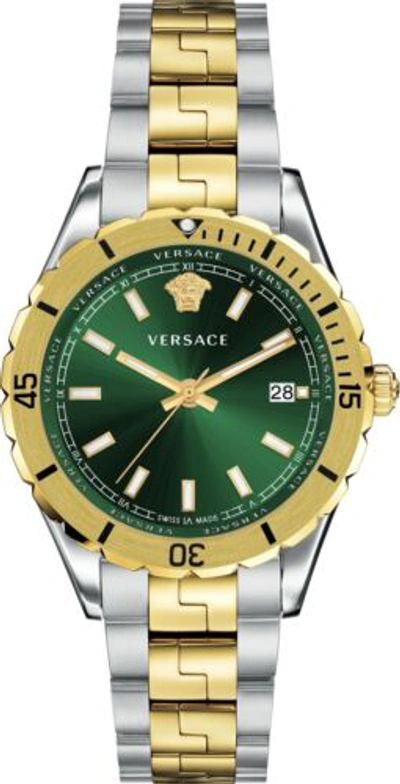Pre-owned Versace Men's Ve3a00720 Hellenyium 42mm Quartz Watch