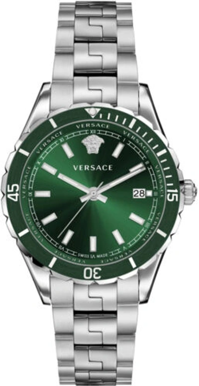 Pre-owned Versace Men's Ve3a01022 Hellenyium 42mm Quartz Watch