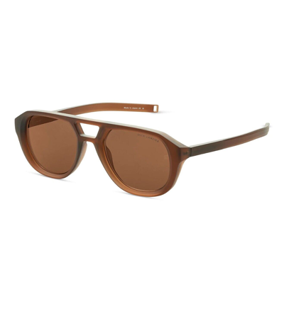 Pre-owned Dita Lancier Lsa-707 Sunglasses Dls707-a-02 Copperhead Frame Brown Polarized