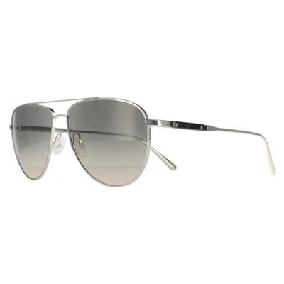 Pre-owned Oliver Peoples Sunglasses Disoriano V1301s 503632 58 Silver Shale Gradient