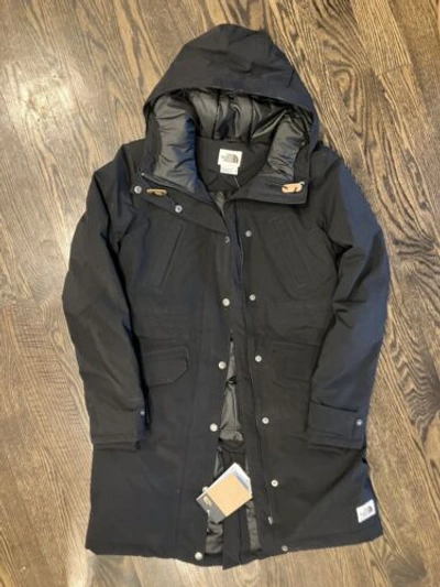 Pre-owned The North Face Women's Snow Down Parka. Size Xs. Black