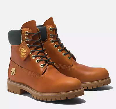 Pre-owned Timberland Men  Premium 6-inch 6" Waterproof Boots Shoes 50th Limited Edition In 4- Option 4