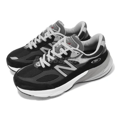 Pre-owned New Balance Balance 990 V6 D Wide Nb Made In Usa Women Casual Shoes Sneakers W990bk6-d In Black