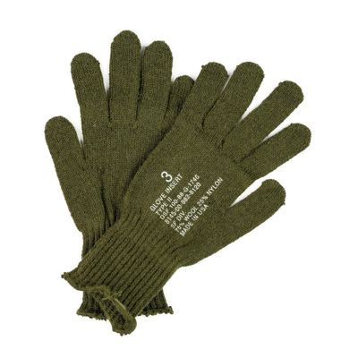 Pre-owned Military X Vintage Military Issue Gloves In Olive