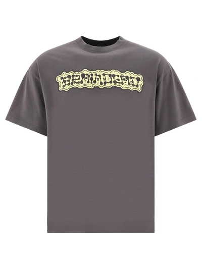 Brain Dead Brain Growth T-shirt In Grey