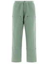 Brain Dead Double-knee Straight Pants In Green