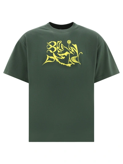 Brain Dead New Age T-shirt In Green