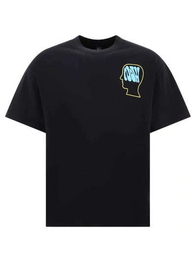 Brain Dead The Now Movement Printed T-shirt In Black