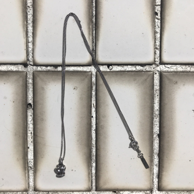Pre-owned Undercover S/s13 Middle Finger Fuck 925sliver