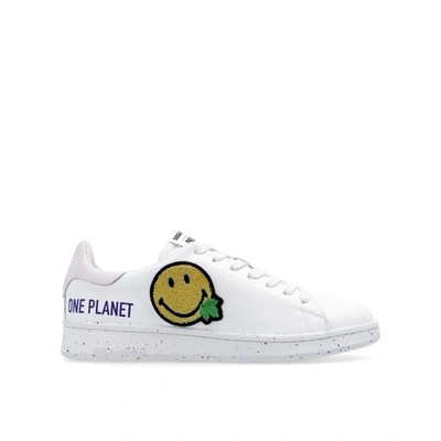 DSQUARED2 DSQUARED2 SMILEY LEATHER SNEAKERS