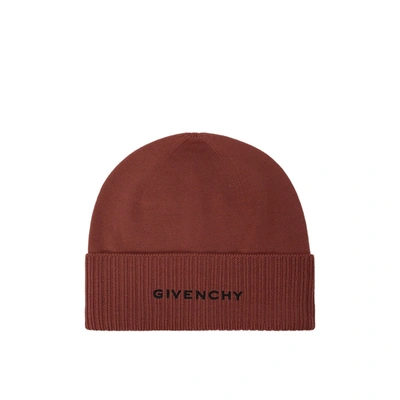 GIVENCHY GIVENCHY WOOL LOGO HAT