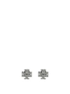 Tory Burch Crystal Logo Earrings