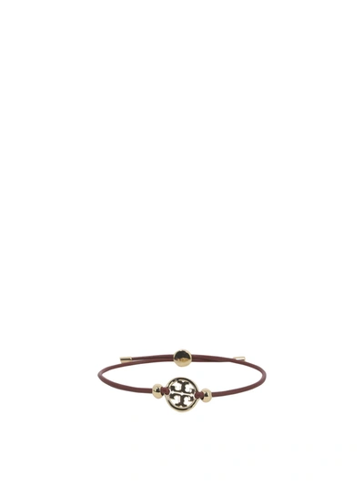 Tory Burch "miller" Slider Bracelet In Bordeaux