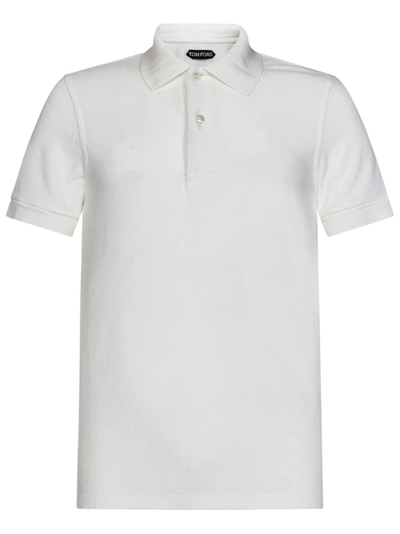 TOM FORD TOM FORD TOWELLING POLO SHIRT