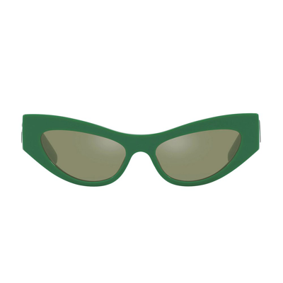 Dolce & Gabbana Eyewear Cat In Green