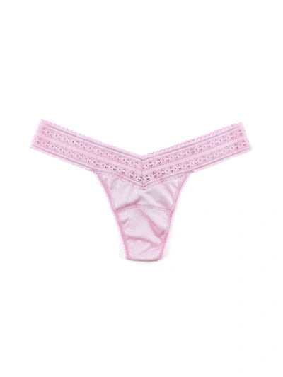 Hanky Panky Dreamease™ Low Rise Thong Lavender Tea In Multicolor