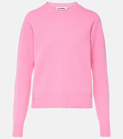 Jil Sander Wool Sweater In Pink