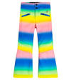 Perfect Moment Teen Girls Rainbow Ski Trousers In Gradient Rainbow